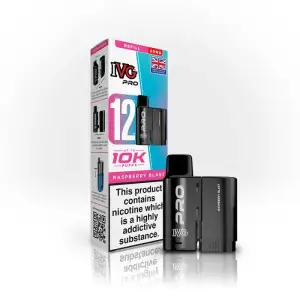 IVG Pro 12 Raspberry Blast Refill Pods | 10mg
